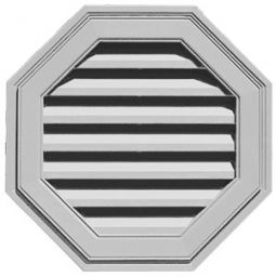 Mid-America 18" Octagon Vinyl Gable Vent